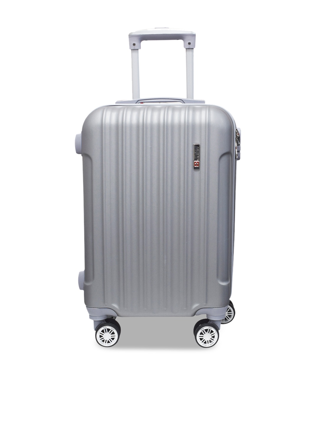 

SWISS MILITARY Textured Cabin Trolley Bag - 50 cm, Grey