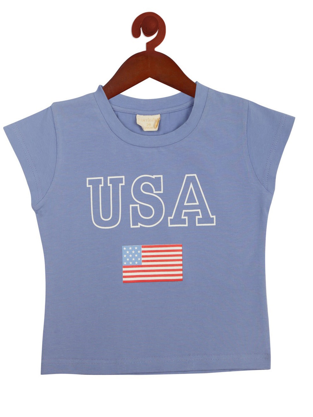 

Tiny Girl Blue Regular Top