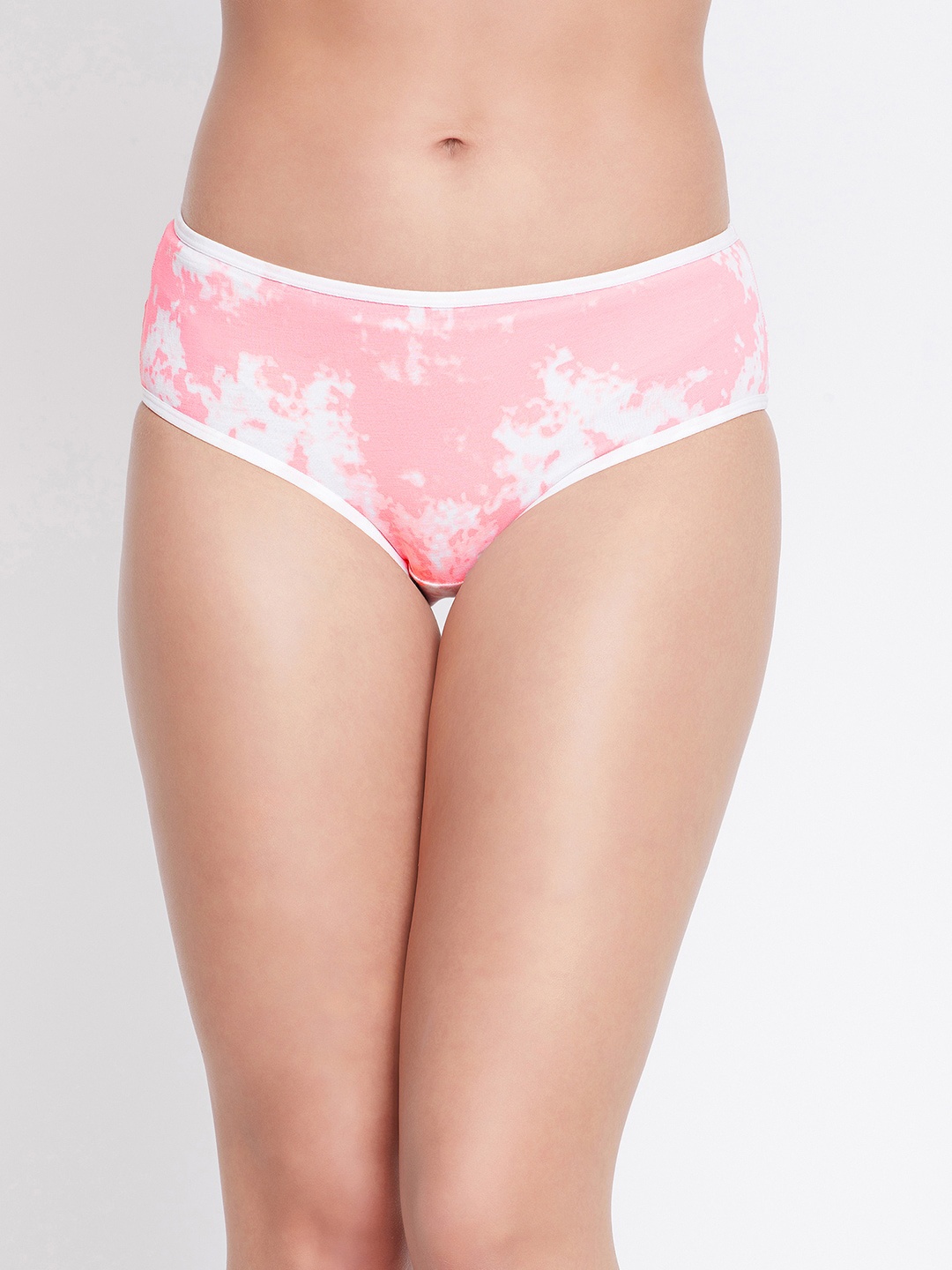 

Clovia Women Pink Printed Cotton Hipster Briefs PN3229U223XL