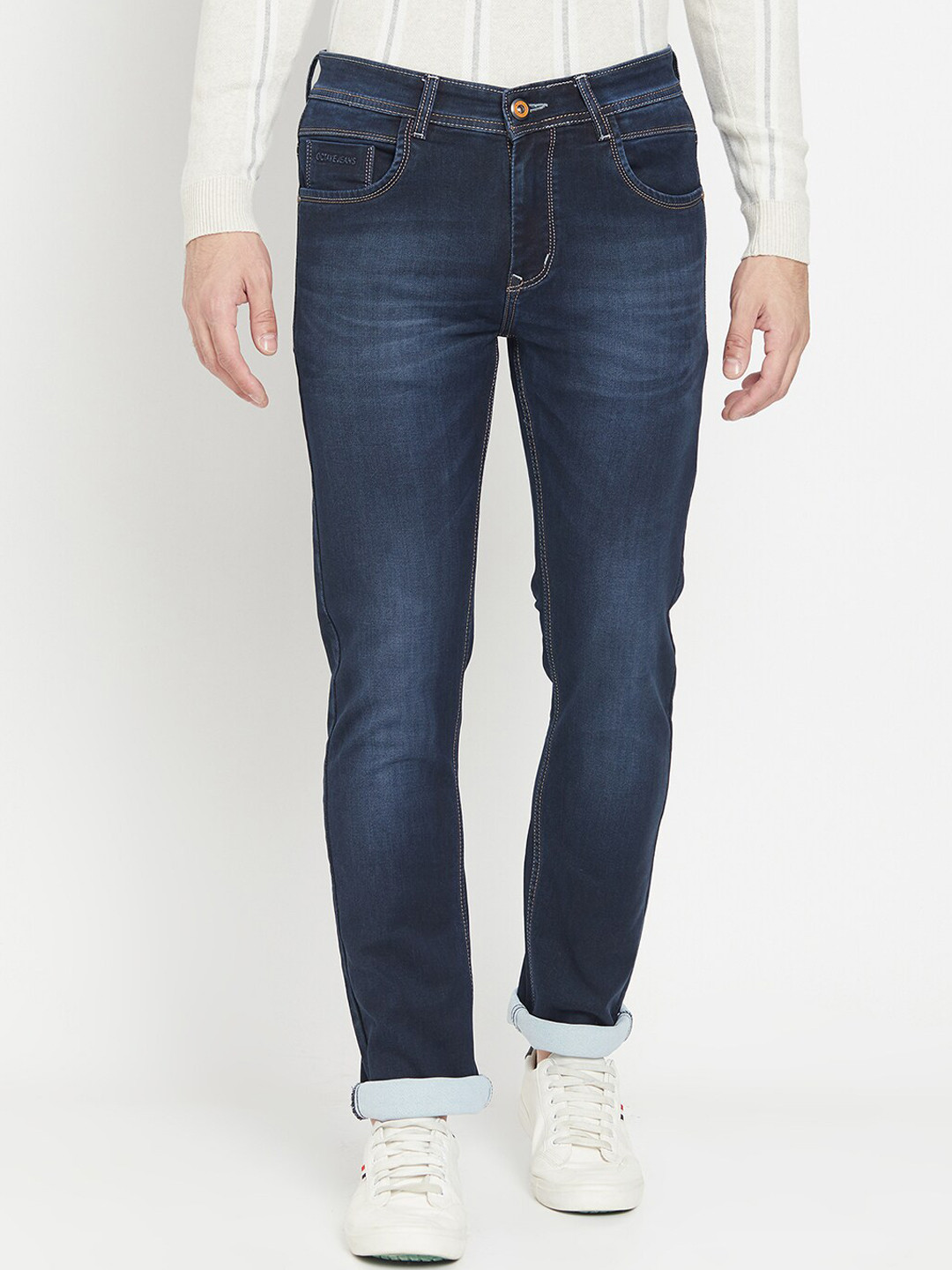 

Octave Men Navy Blue Jeans