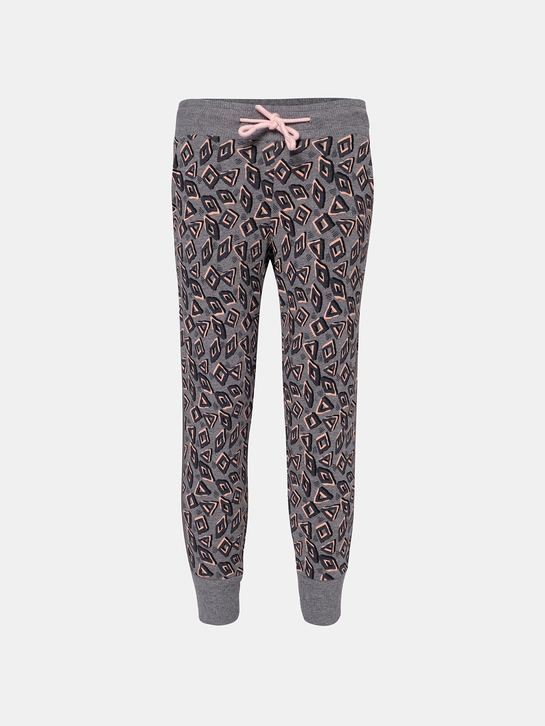 

Jockey Girls Grey Printed Jogger