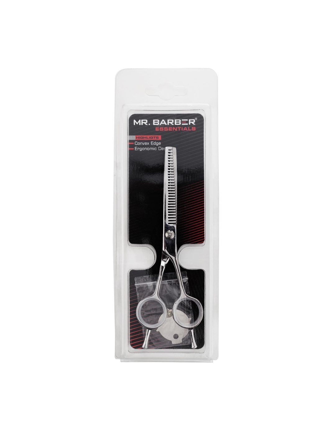 

Mr.Barber Unisex Essentials Hair Scissors Thinning, Silver
