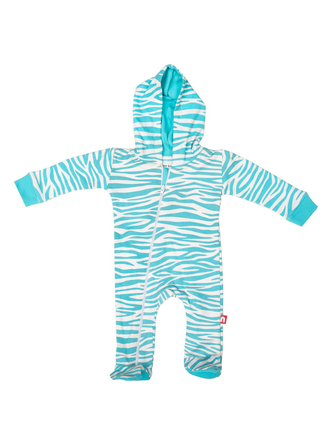 

Nino Bambino Kids Blue Organic Cotton Romper