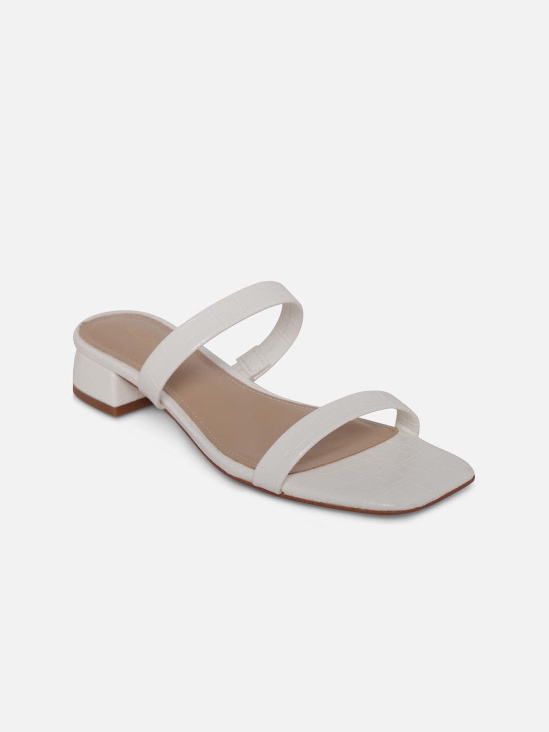 

ALDO Grey Block Sandals