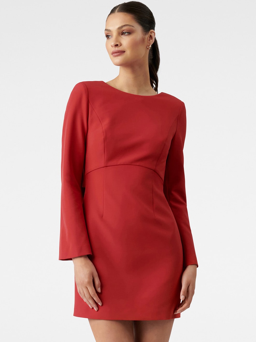 

Forever New Red Sheath Mini Dress