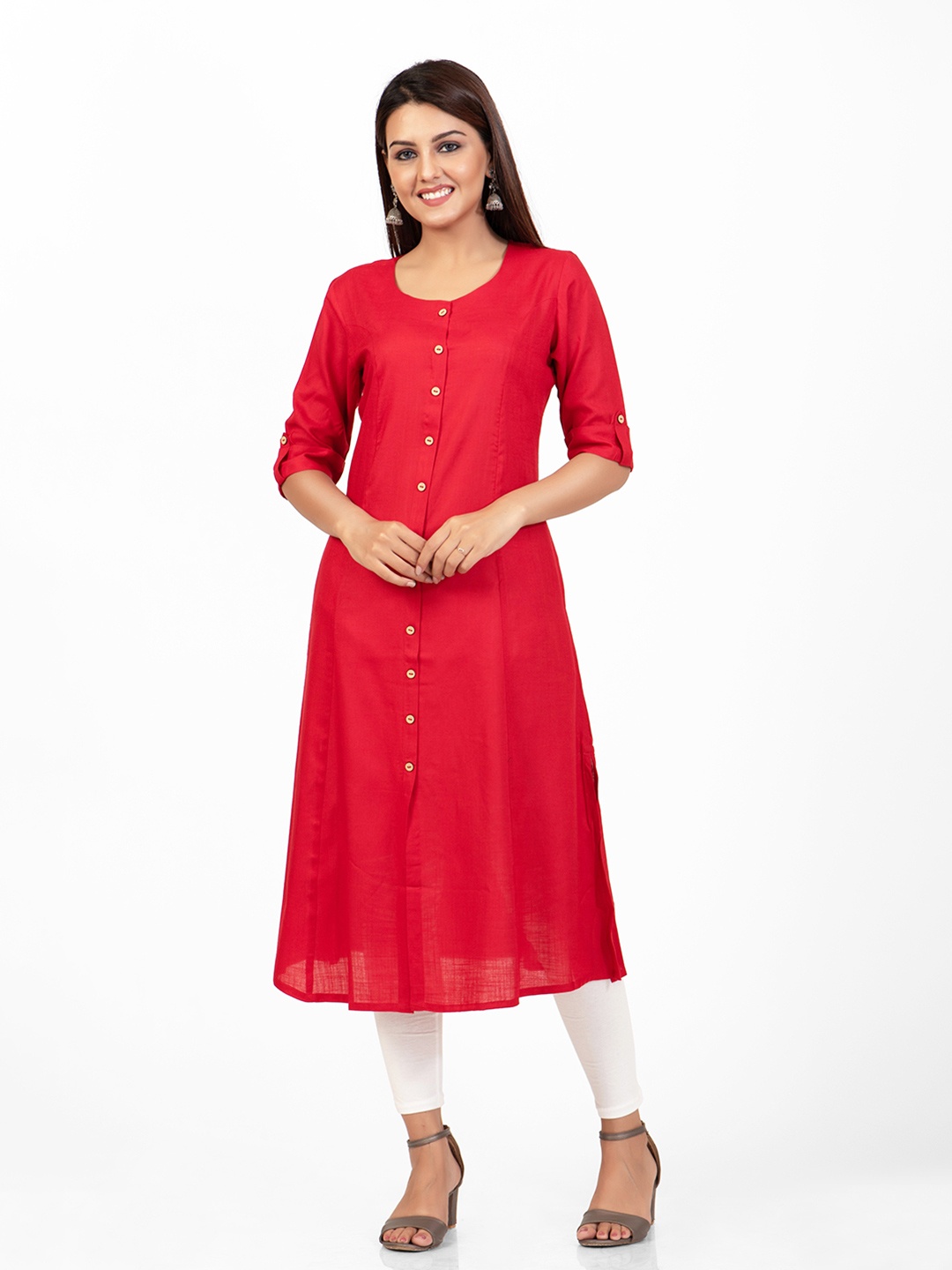 

ZOLA Women Red Kurta