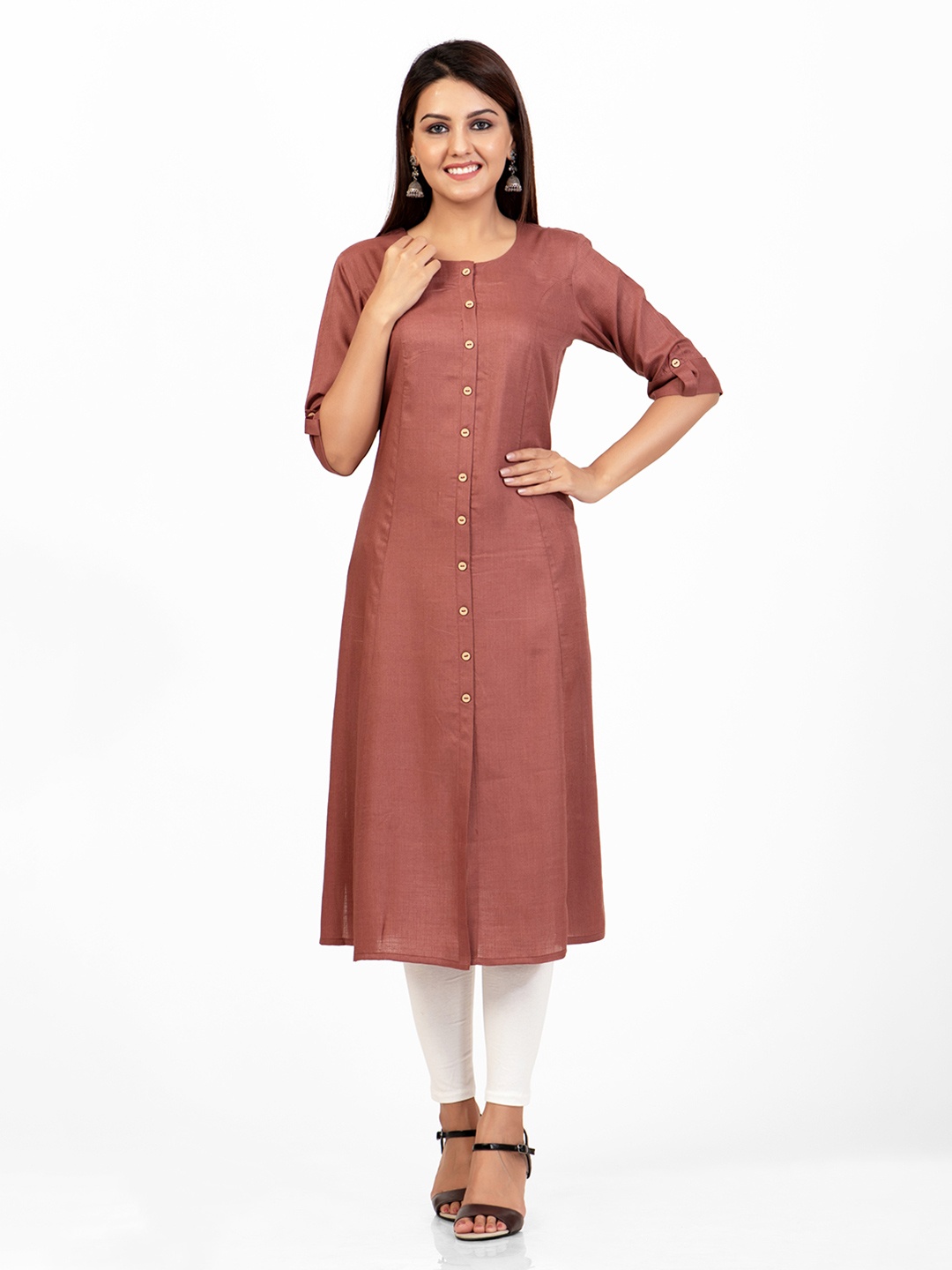 

ZOLA Women Burgundy Kurta