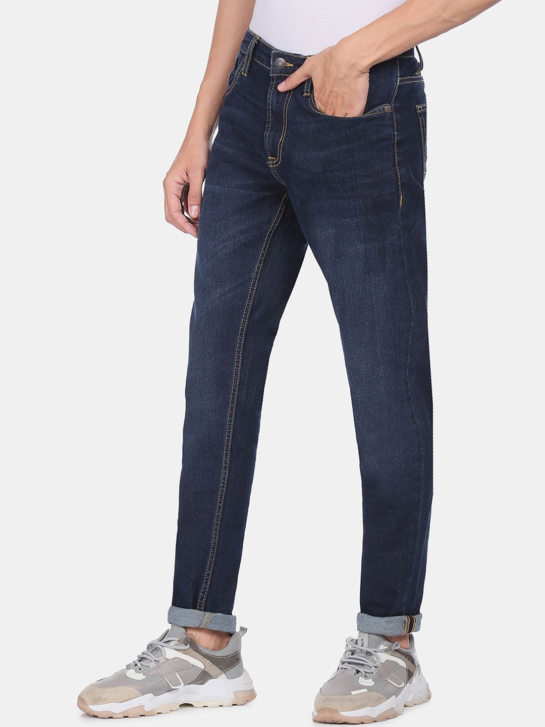 

Aeropostale Men Blue Super Skinny Fit Light Fade Jeans