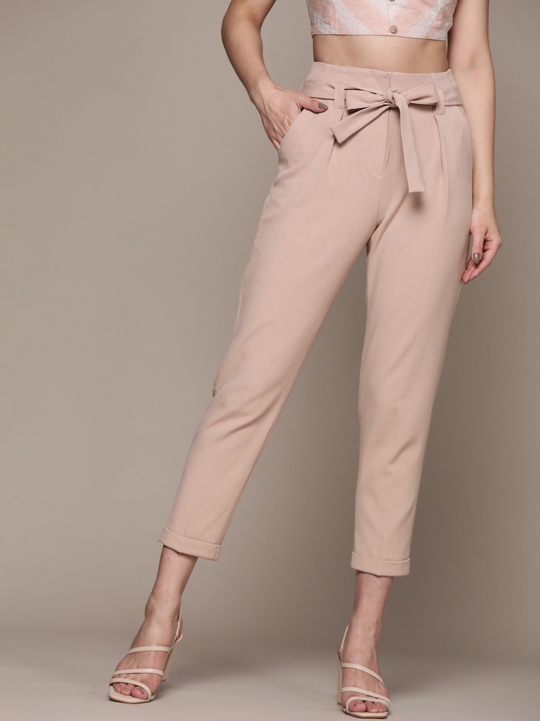 

Ritu Kumar Women Pink Trousers