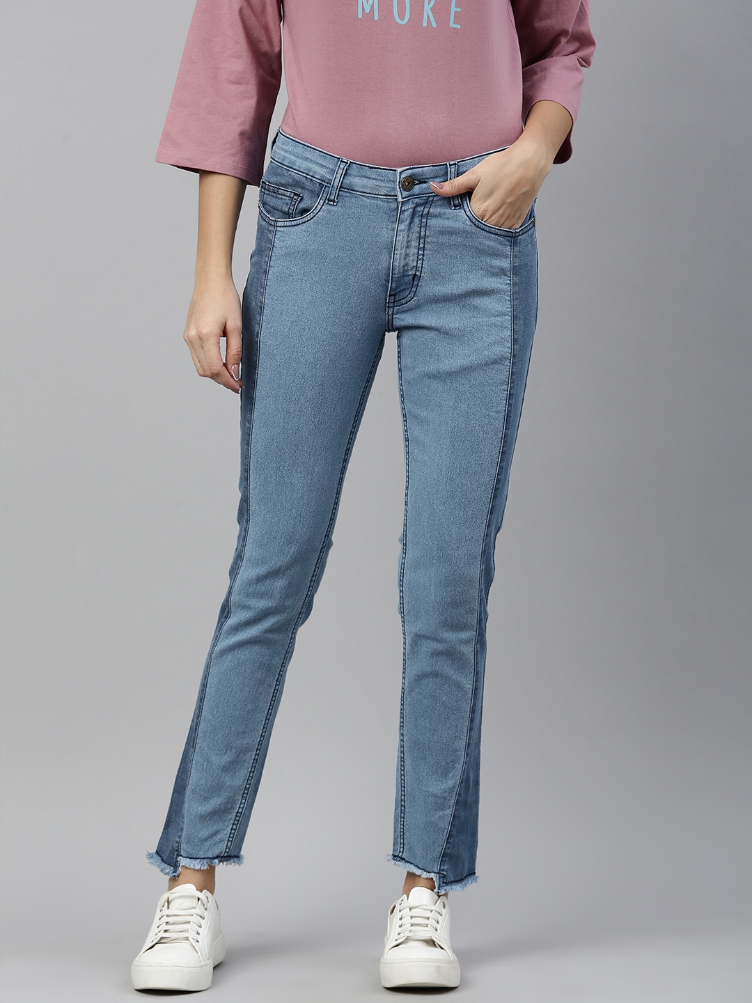 

abof Women Blue Slim Fit Stretchable Jeans