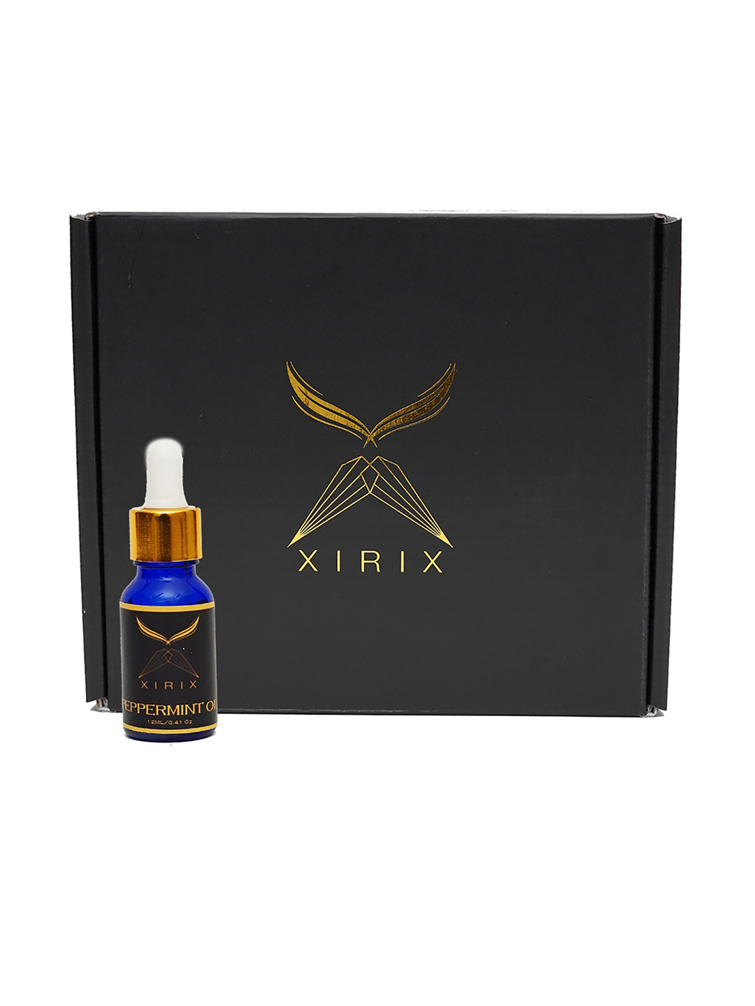 

XIRIX Peppermint Essential Oil, 12 ml, Blue