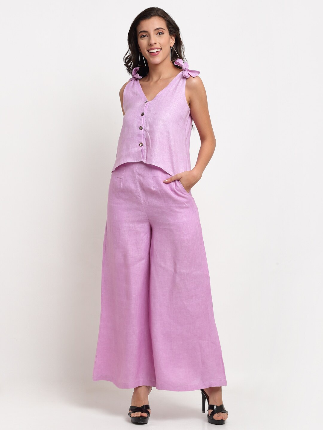 

ewoke Lavender Linen Co-Ords