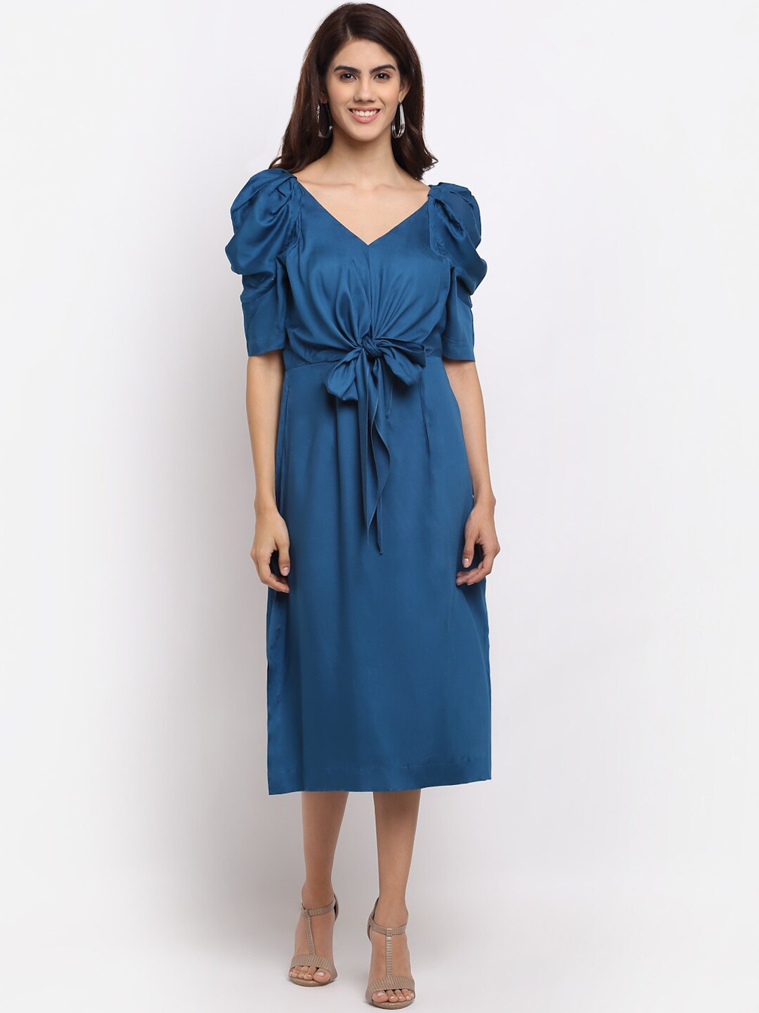 

ewoke Blue Midi Dress