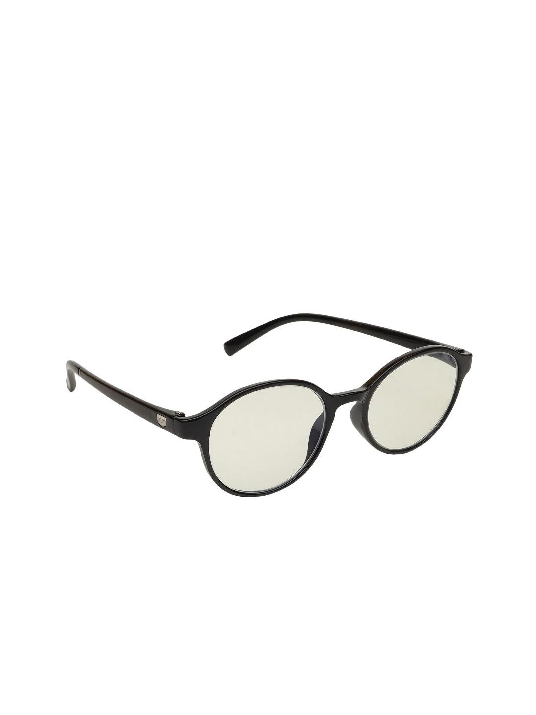 

ALIGATORR Transparent Clear Lens & Black Oval with UV Protected Lens AGR_BC_ROUND