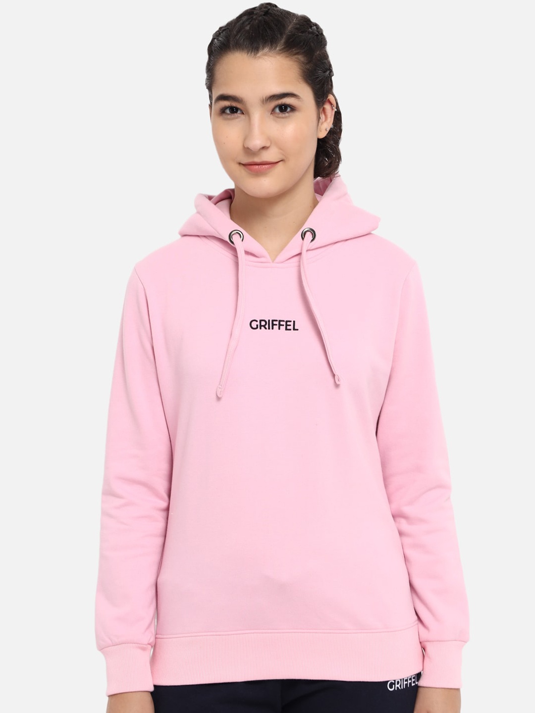 

GRIFFEL Women Pink Printed Sweatshirt
