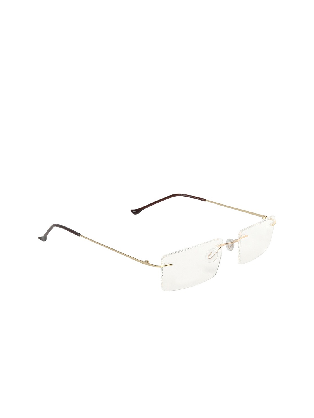 

ALIGATORR Ttansparant Clear Lens & Gold-Toned with UV Protected Lens-AGR_ODY_GOLD, Transparent