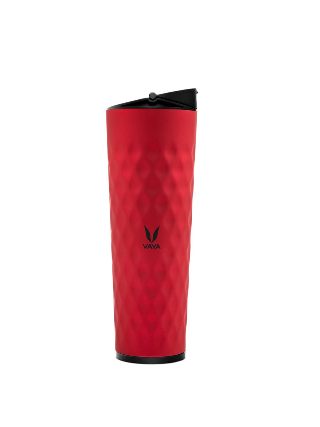

Vaya Black & Red Textured BPA Free Stainless Steel 600 ML Sipper