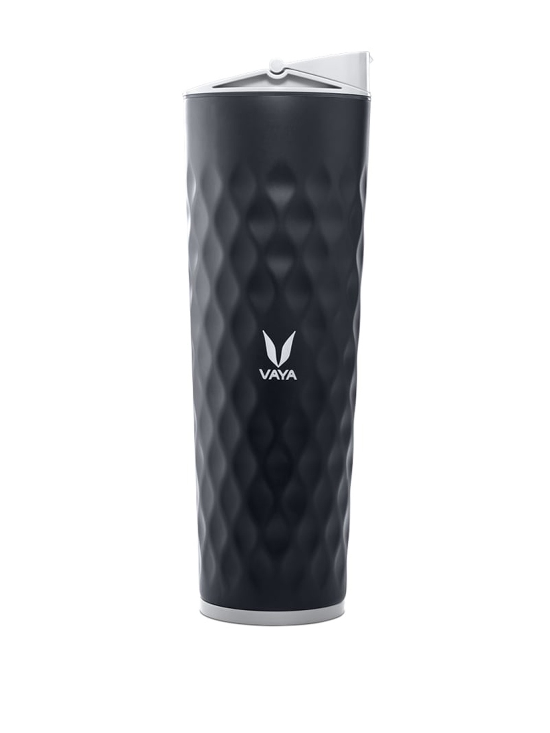 

Vaya Black Textured BPA Free Stainless Steel 600 ML Sipper