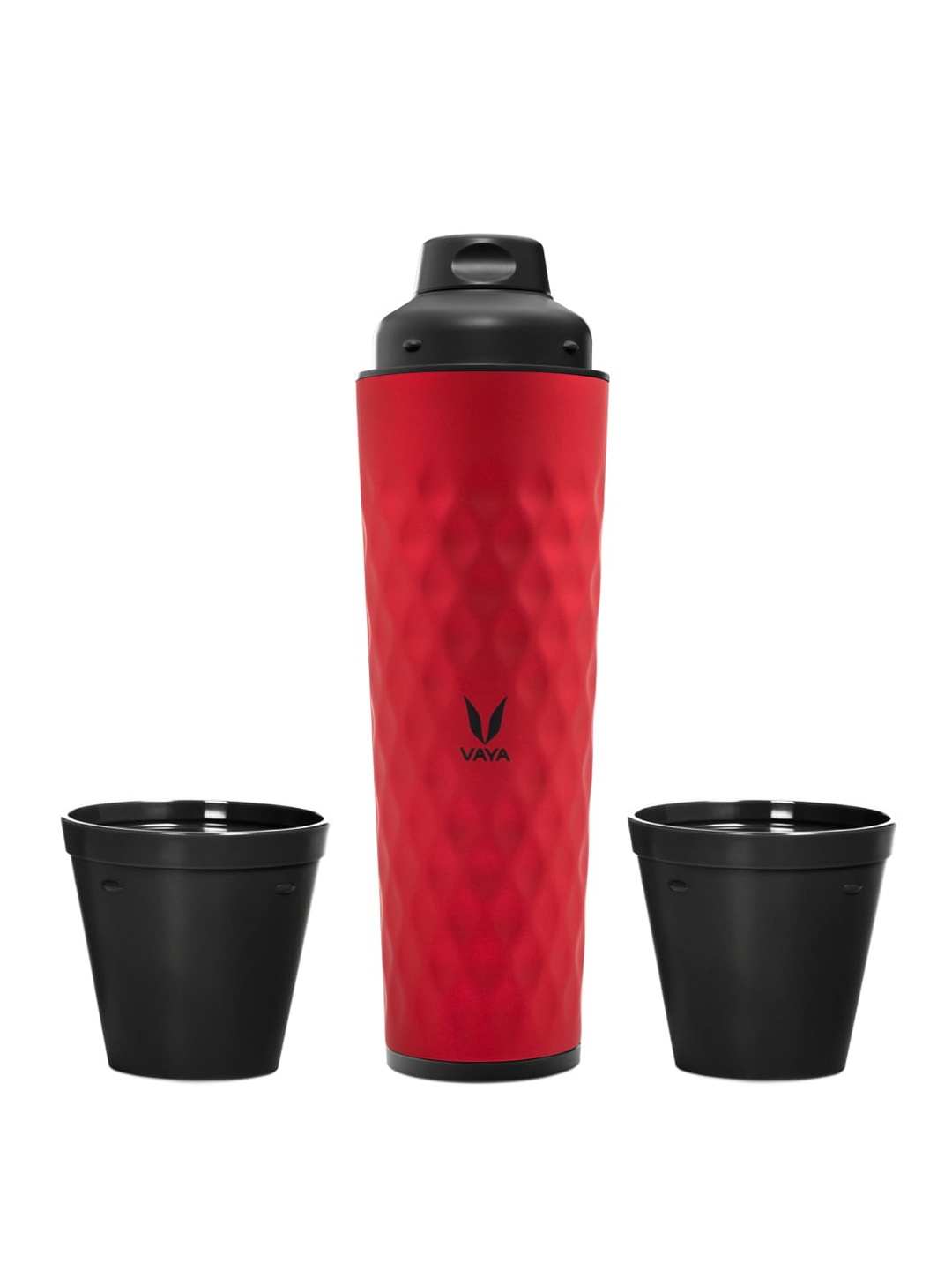 

Vaya Red Solid Stainless Steel Water Bottle