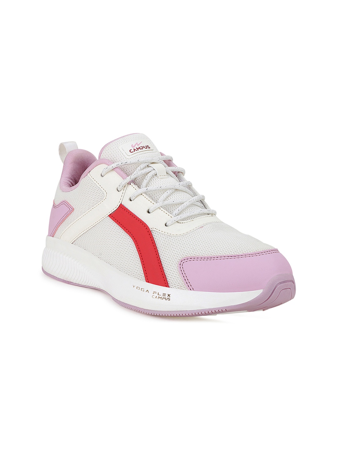 

Campus Women White Mesh Running Shoes