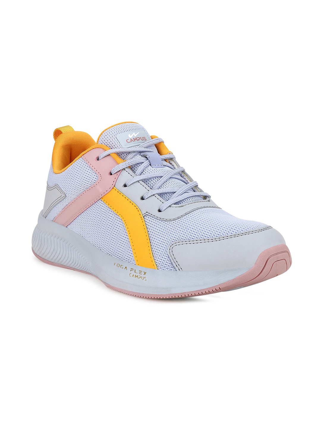 

Campus Women Blue Mesh Running Shoes