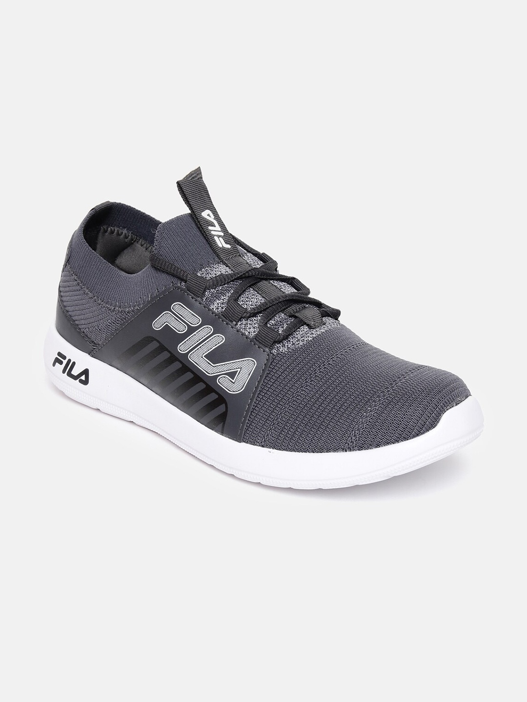 

FILA Men Grey Mesh Running Shoes