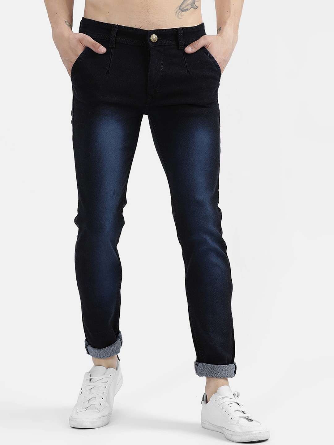 

V2 Value & Variety Men Black Light Fade Jeans
