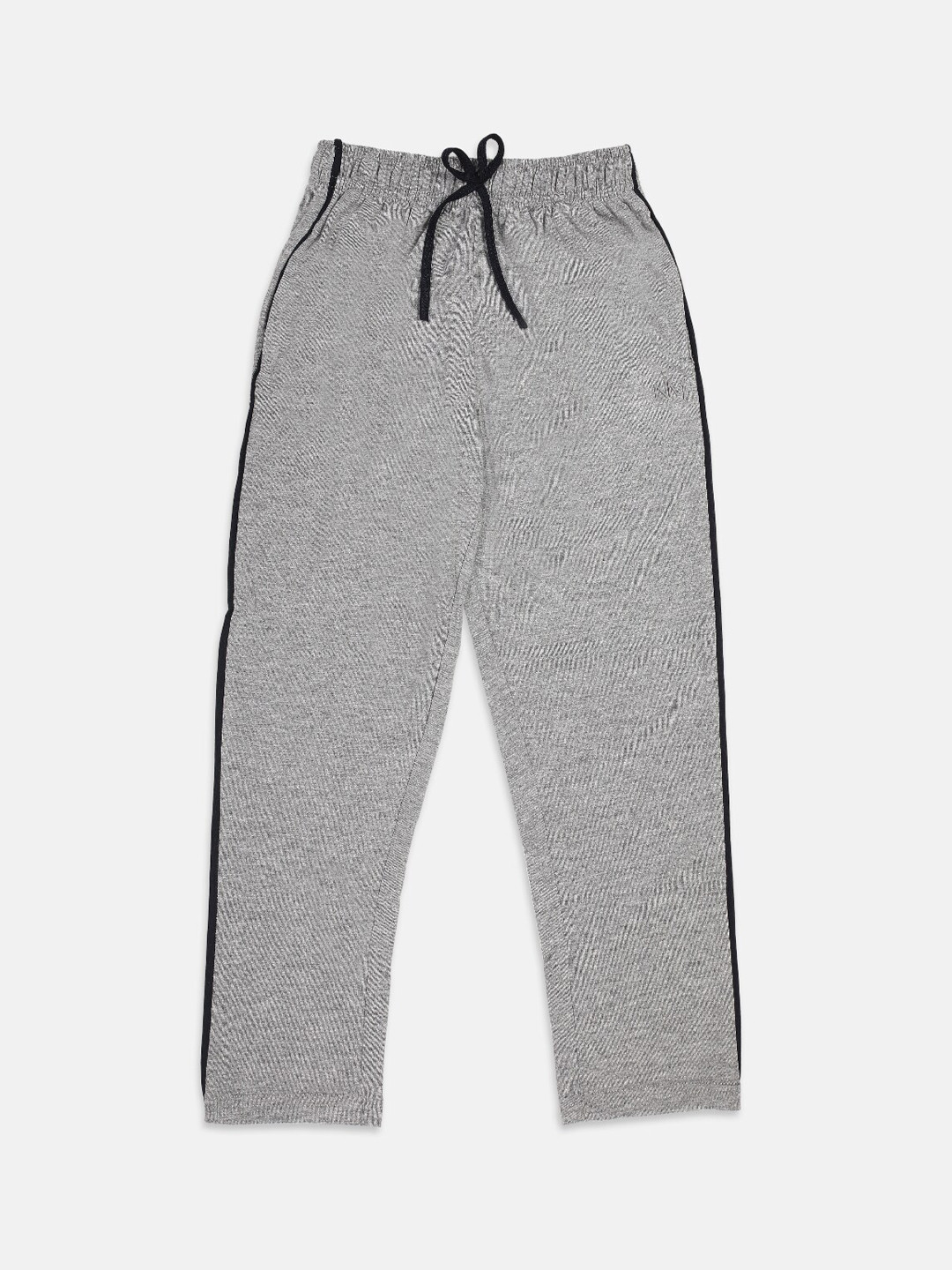 

Nins Moda Girls Grey Solid Cotton Track Pants