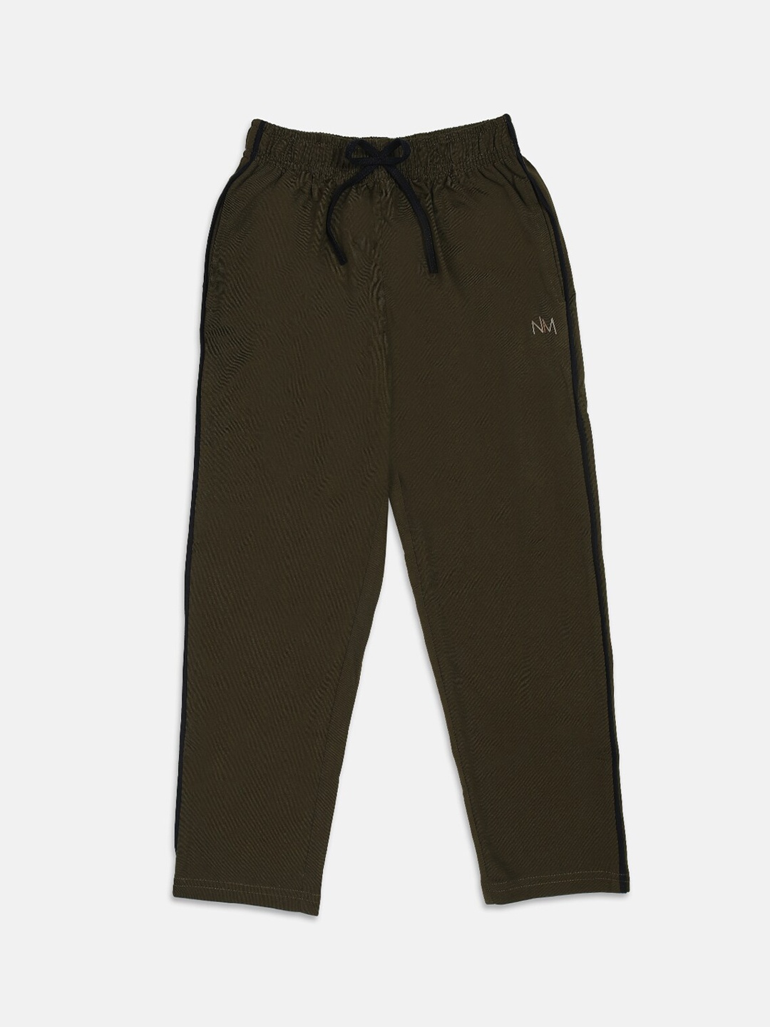 

Nins Moda Girls Olive Green Cotton Track Pants