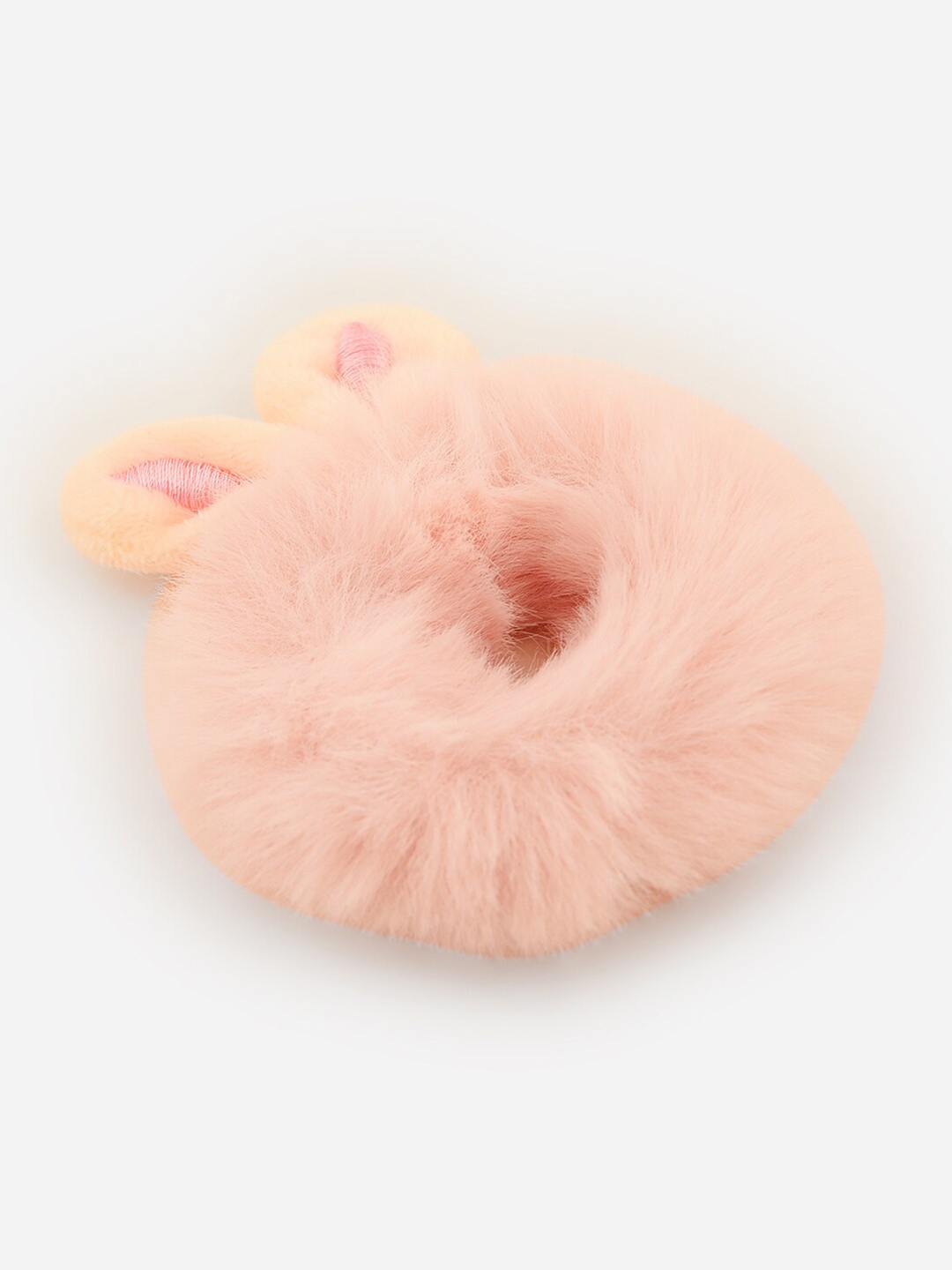 

Toniq Kids Girls Pink Fur Ponytail Holders