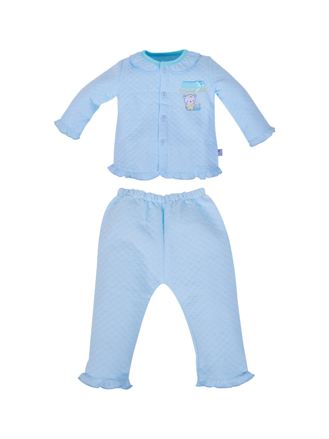

POKORY Unisex Kids Blue Night suit