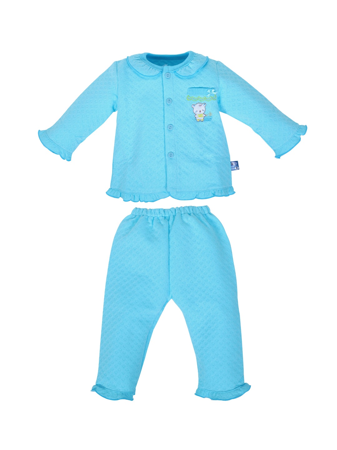 

POKORY Unisex Kids Blue Night suit