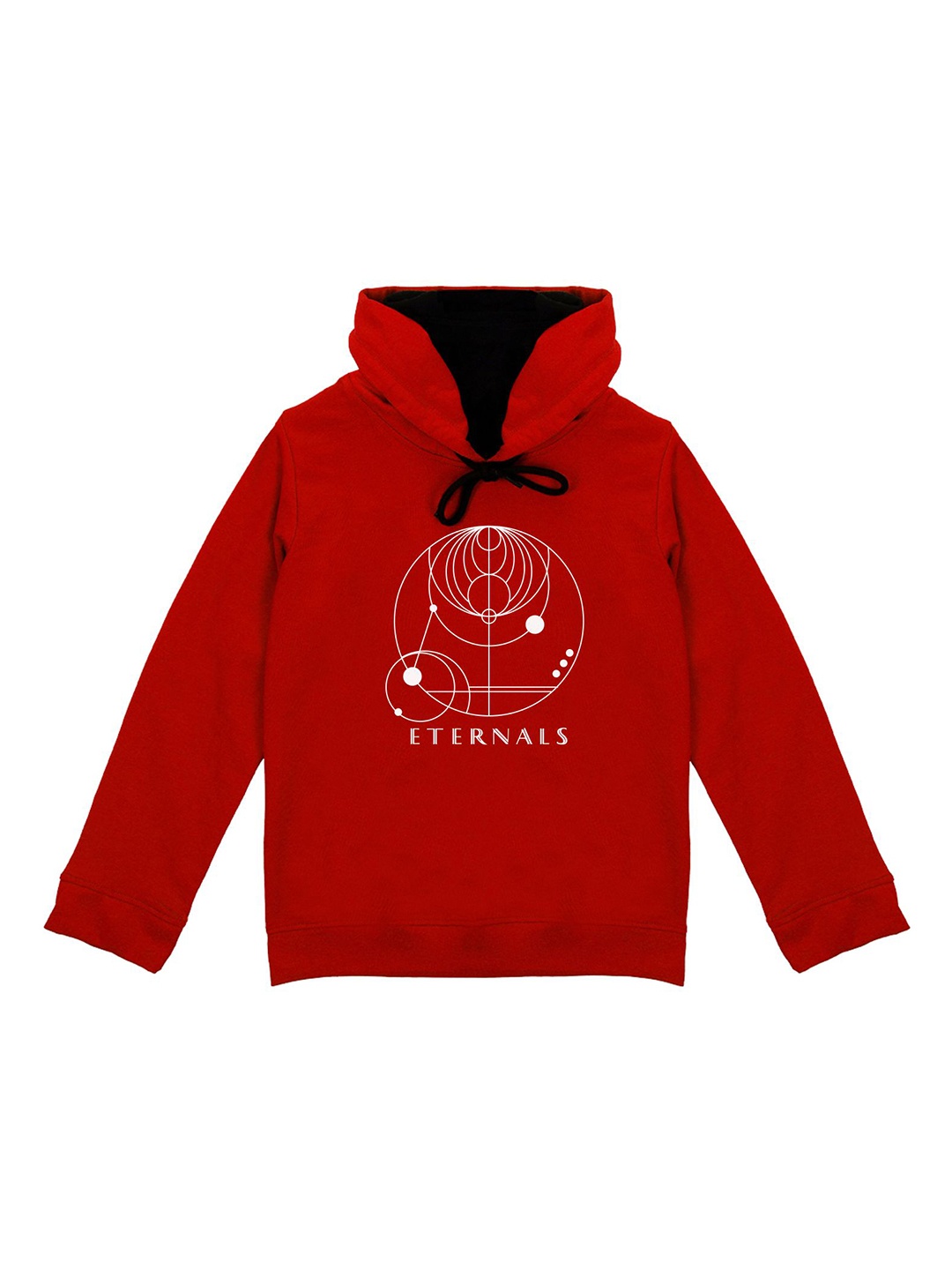 

Marvel by Wear Your Mind Kids Red Eternals Printed Hooded Sweatshirt