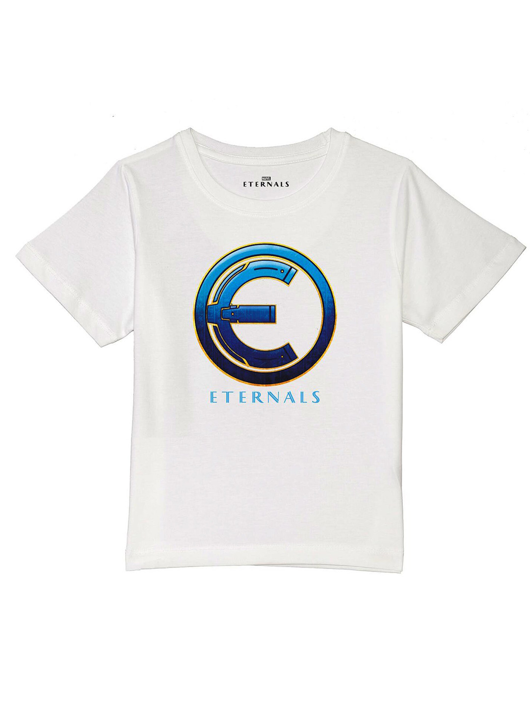 

Marvel by Wear Your Mind Boys White Pure Cotton T-shirt