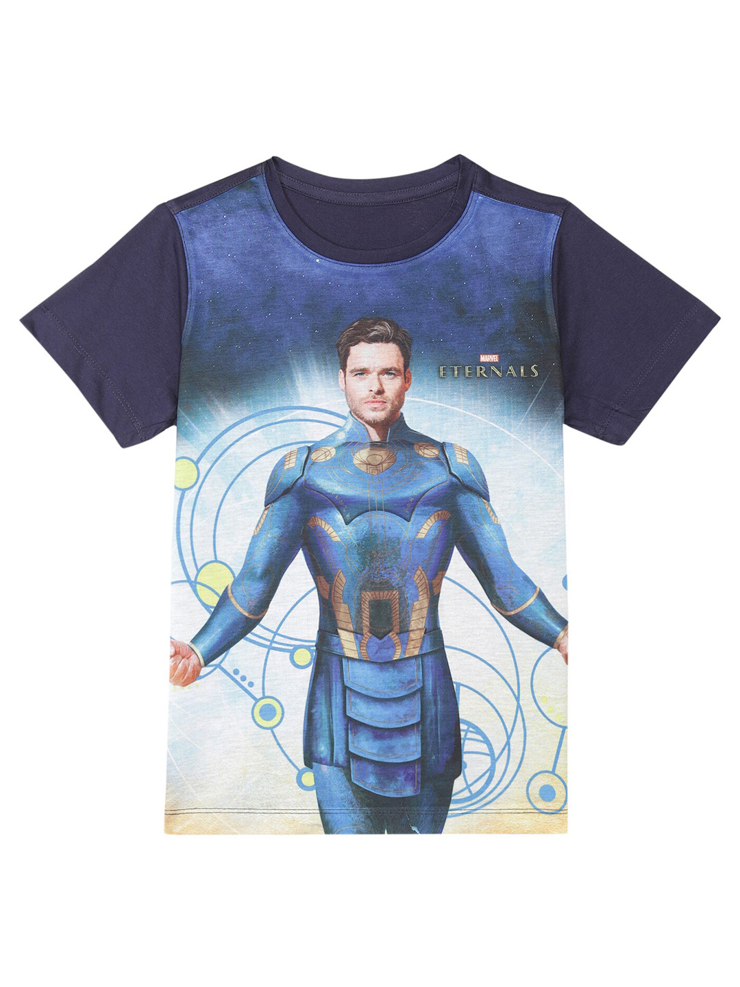 

Marvel by Wear Your Mind Boys Blue Printed T-shirt