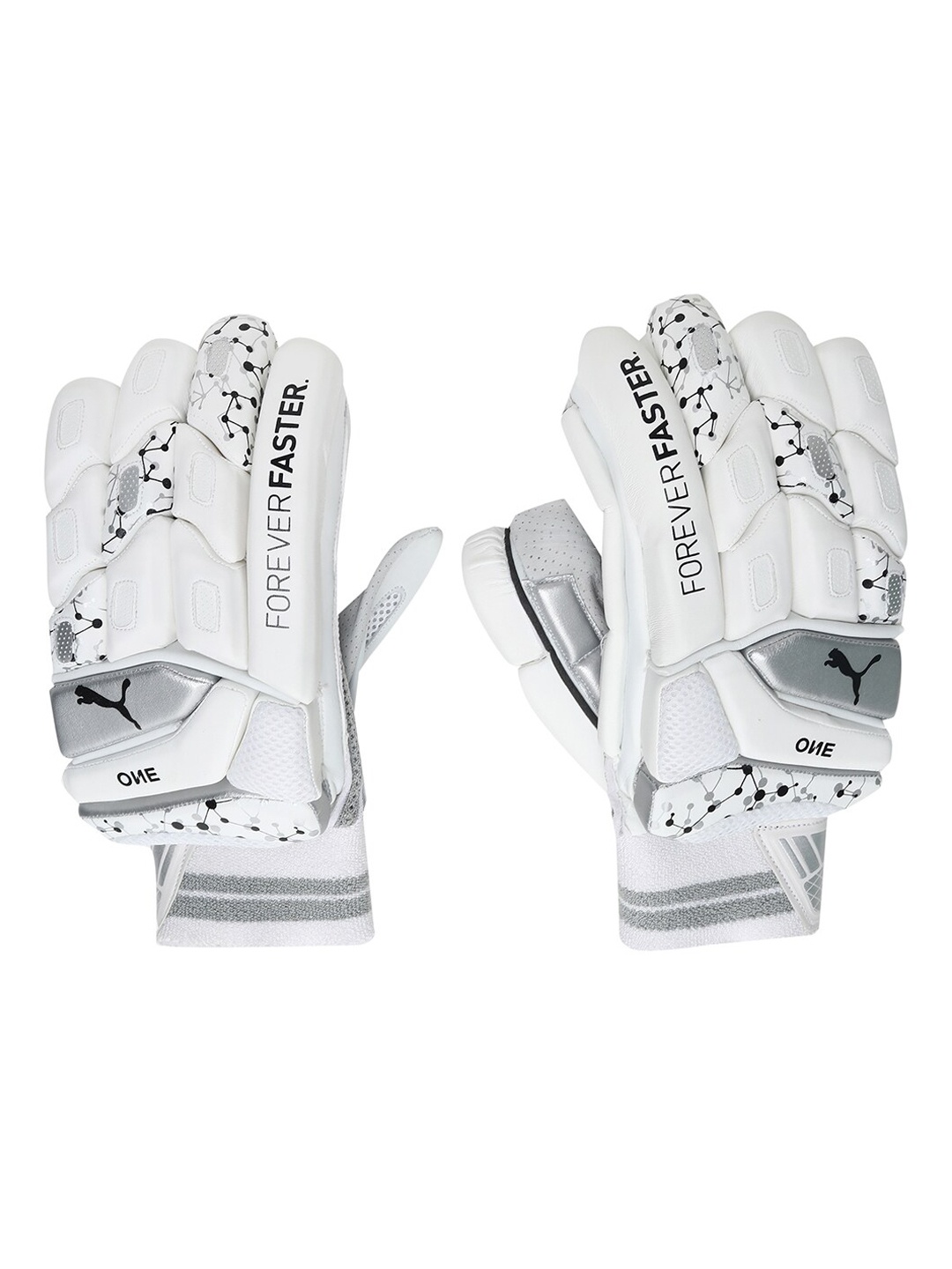 

Puma Unisex White 20.1 Cricket Batting Gloves