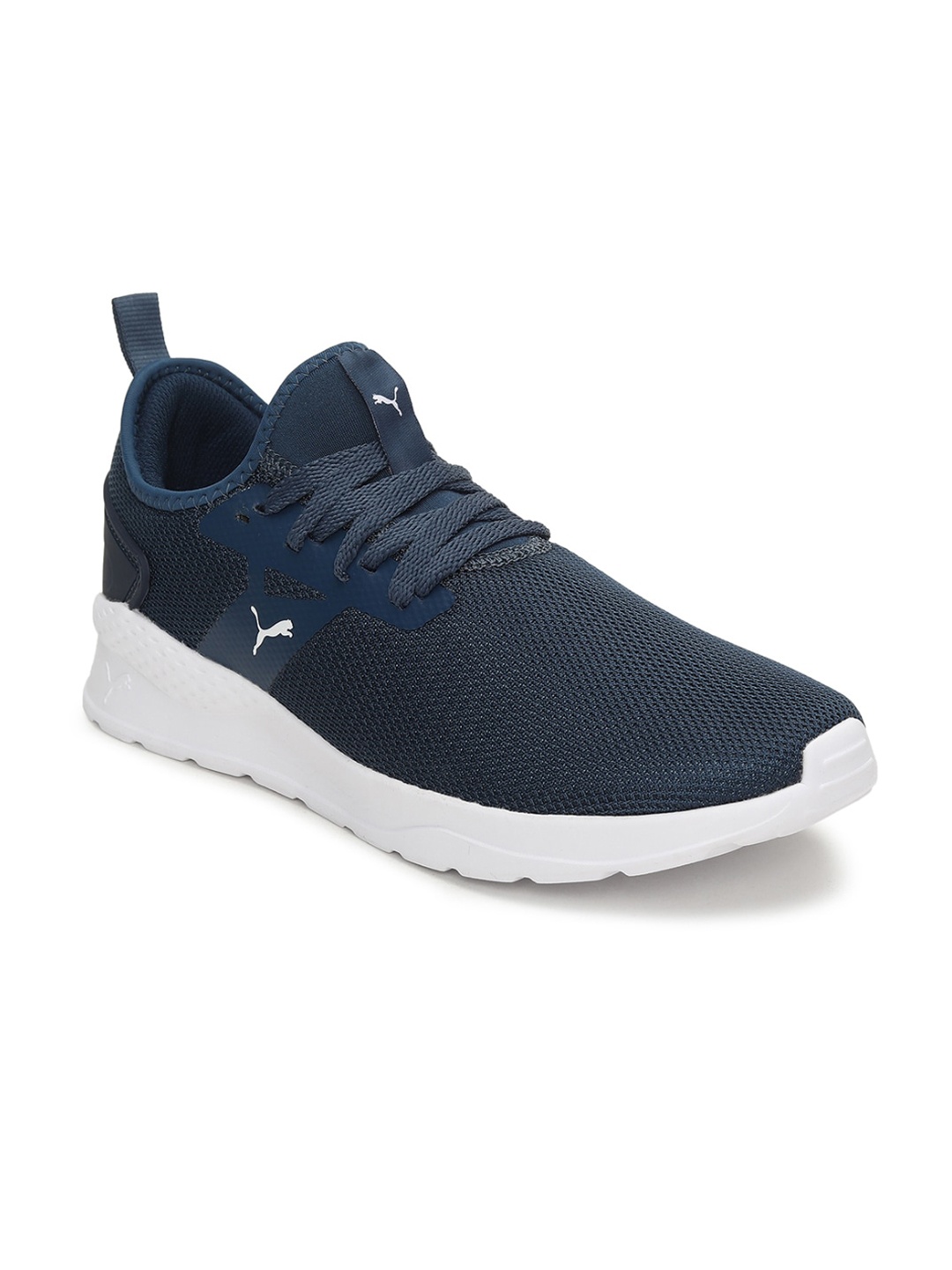 

Puma Unisex Blue Textured Sneakers