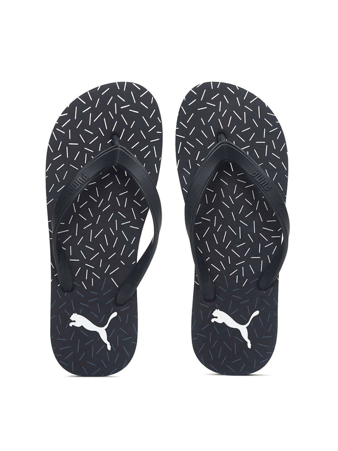 

Puma Unisex Navy Blue Printed Ripper V2 Thong Flip-Flops