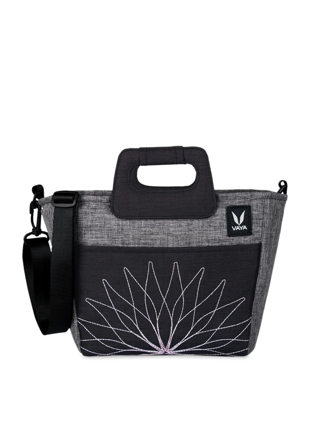 

Vaya Unisex Bento Multiutility Insulated Waterproof Travel Bag, Grey