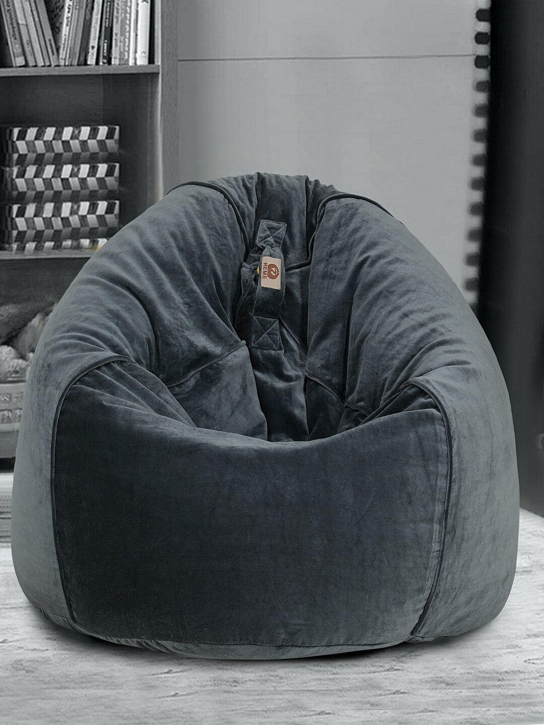 

REME Charcoal Organic Cotton Bean Bag Cover