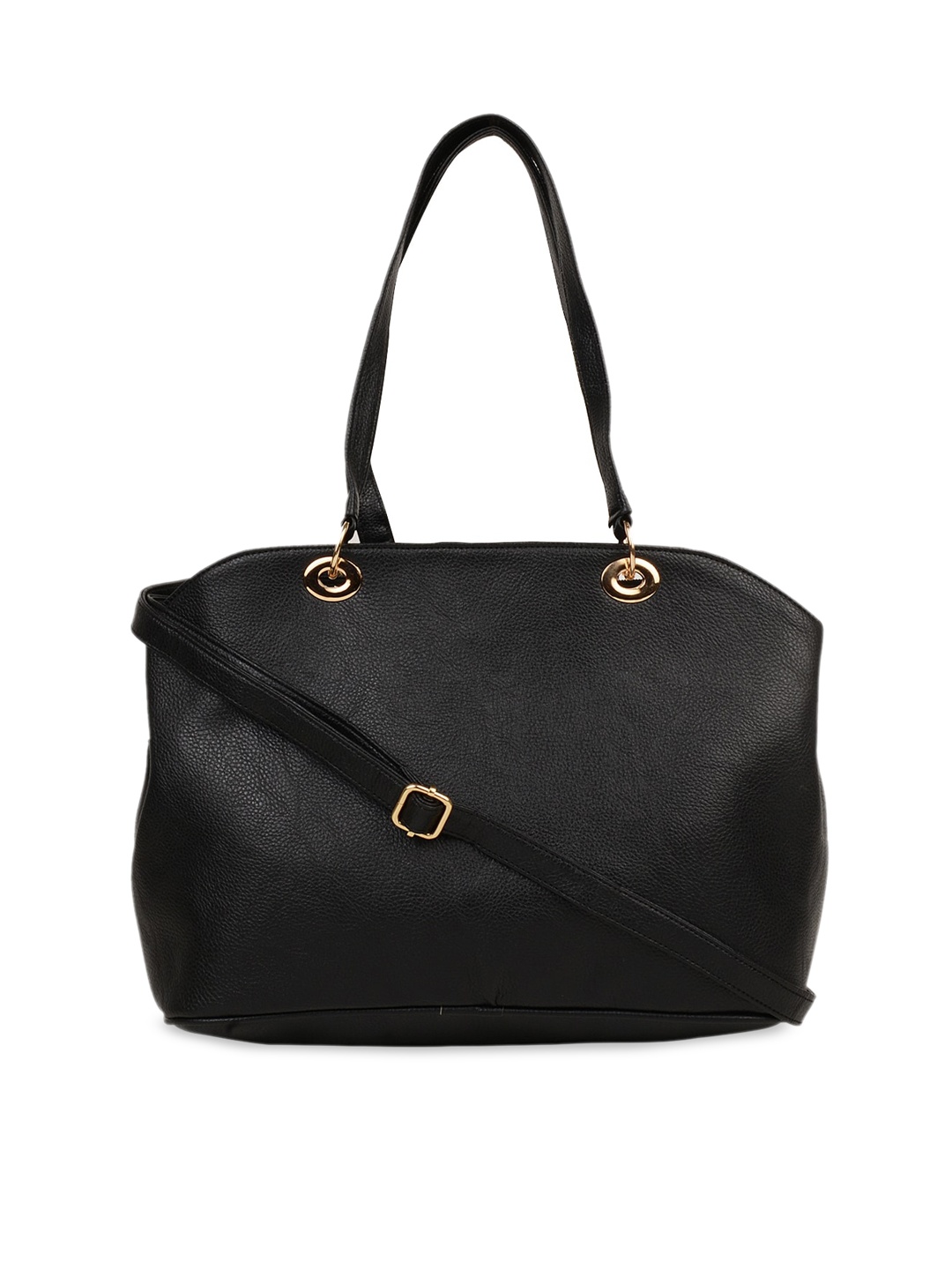 

HORRA Black Structured Handheld Bag