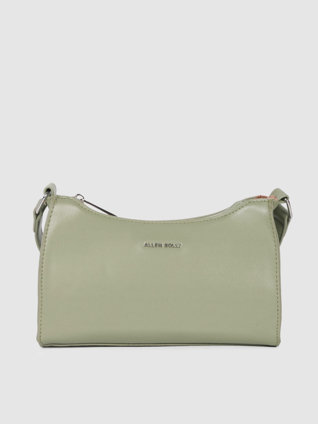 

Allen Solly Green Solid Sling Bag