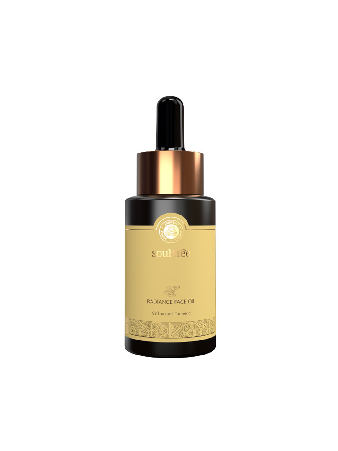 

Soultree Radiance Face Oil with Saffron & Turmeric - 30ml, Yellow