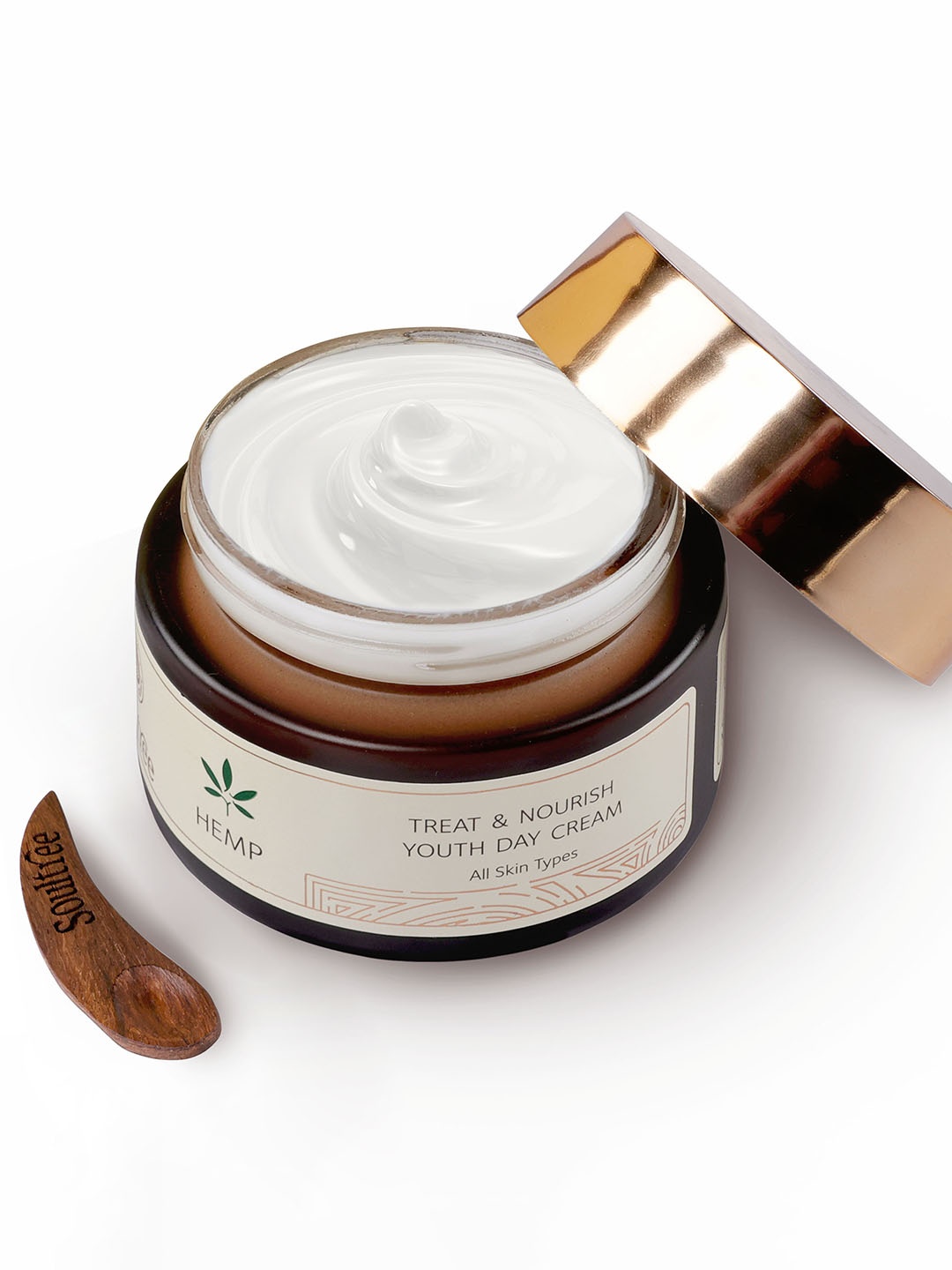 

Soultree Hemp Treat & Nourish Youth Day Cream - 50g, White