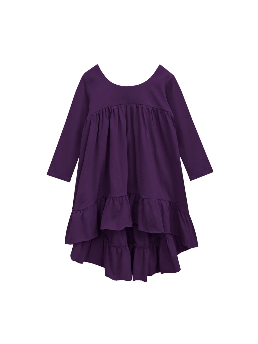 

A T U N Purple A-Line Dress