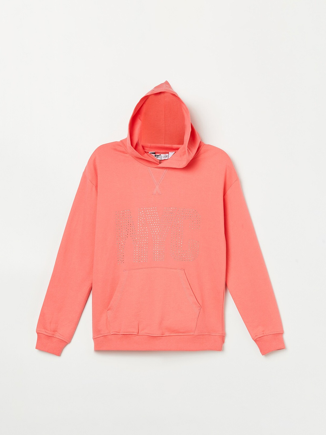 

Fame Forever by Lifestyle Girls Pink Hooded Sweatshirt