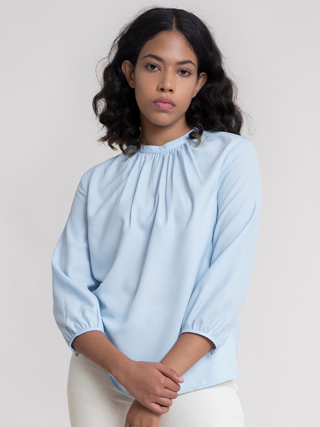 

FableStreet Blue Regular Top