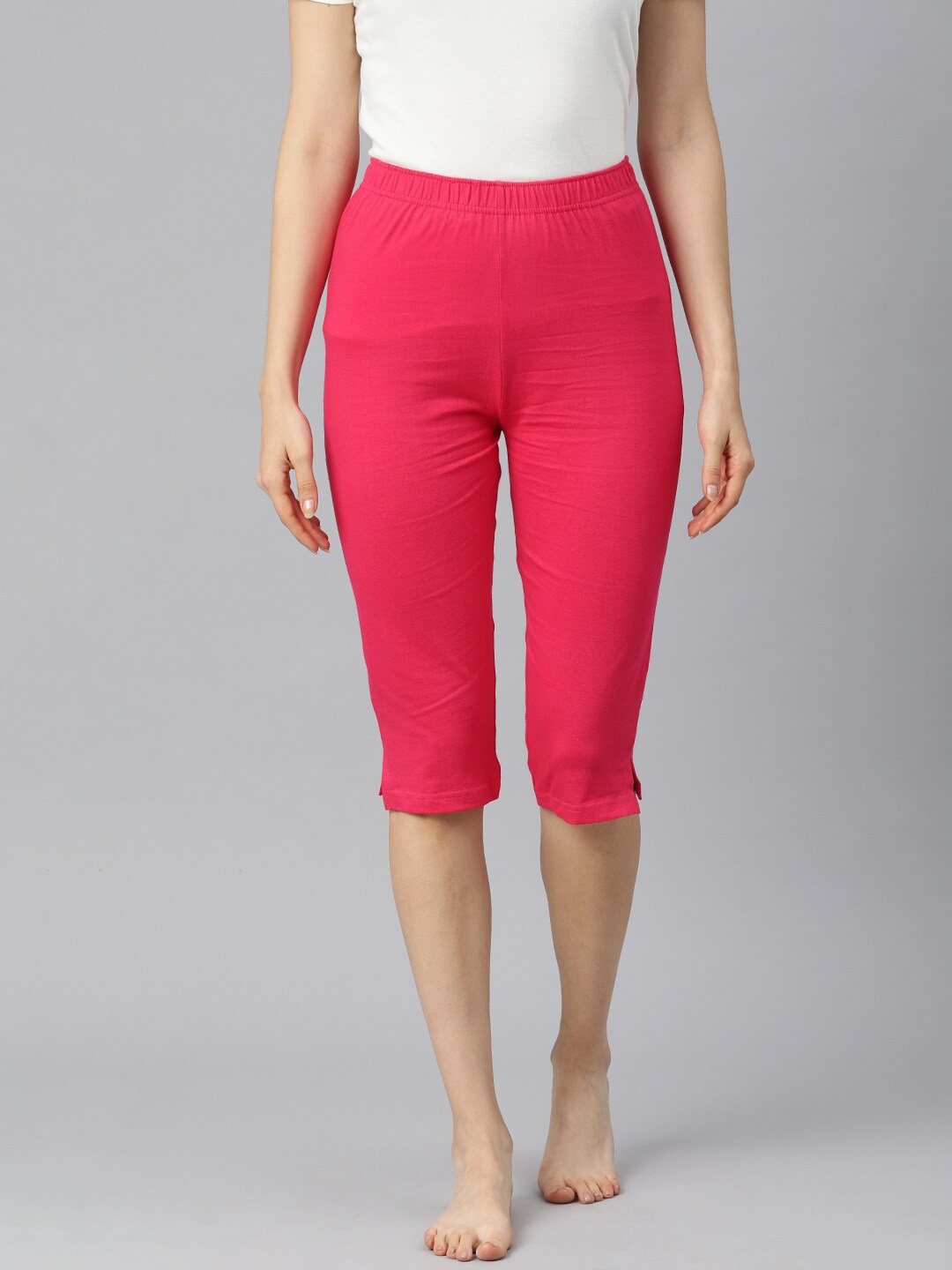 

NOT YET by us Women Pink Capris