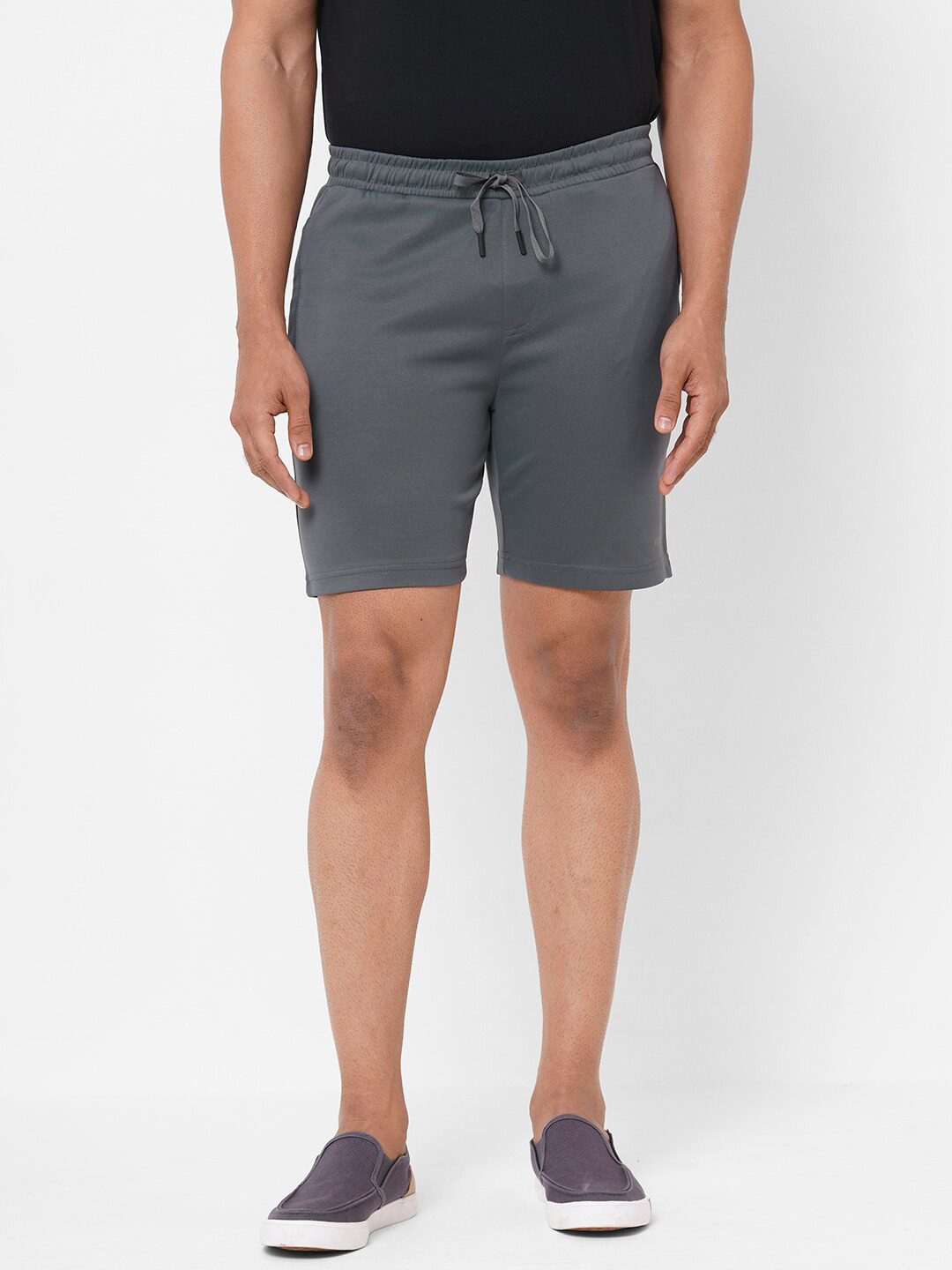 

Sweet Dreams Men Grey Solid Shorts