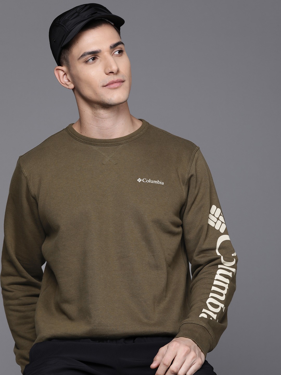 

Columbia Men Green Pullover